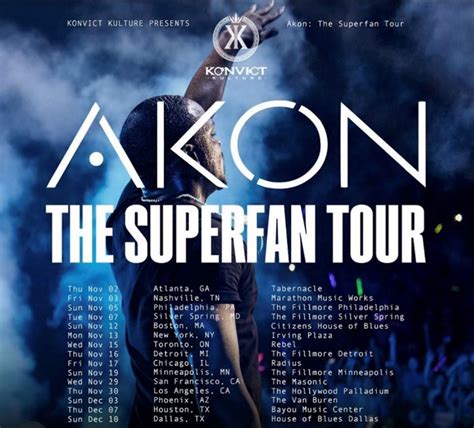 akon super fan tour 24 europe